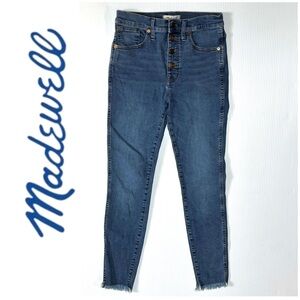 Madewell 10" High Rise Skinny Jeans 28